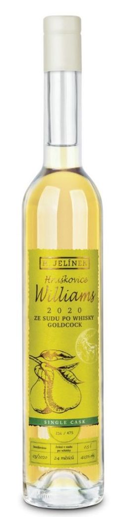 Hruškovice Williams 2020 ze sudu po whisky Goldcock 0,5l 41,5% L.E.
