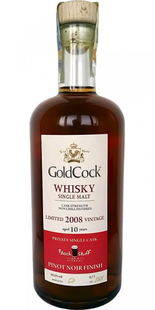 Gold Cock Black Stuff 2008 0,7l 59,5%