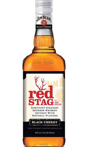 Jim Beam Red Stag 1l 40% + 1x sklo