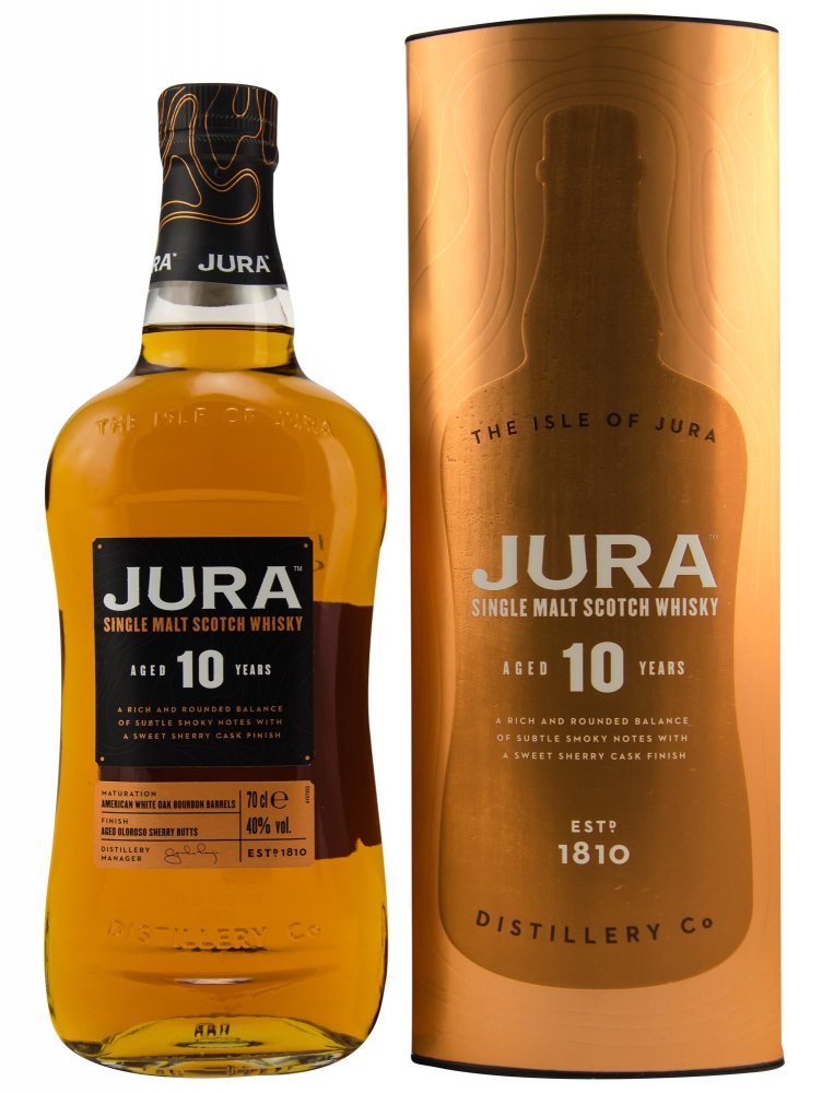 Isle Of jura 10y 0,7l 40%