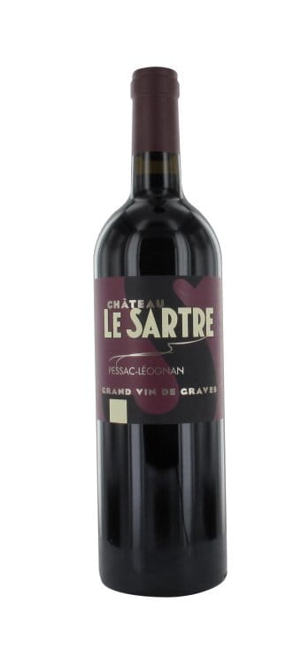 Château Le Sartre Rouge Pessac-Léognan 2012 0,75l 13.5%