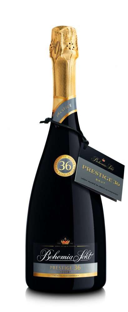 Bohemia sekt Prestige 36 Brut Jakostní šumivé víno stanovené oblasti 2013 0,75l 12,5%