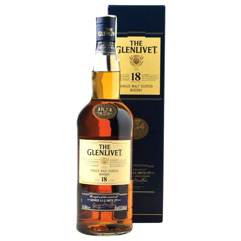 Glenlivet 18y 0,7l 43% GB