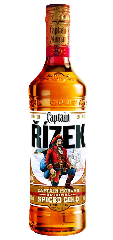 Captain Morgan Spiced  0,7l 35% - ŘÍZEK