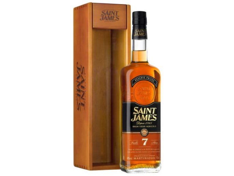 Saint James Vieux 7y 0,7l 43% Dřevěný box