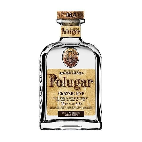 Polugar Classic Rye Vodka 0,7l 38.5%
