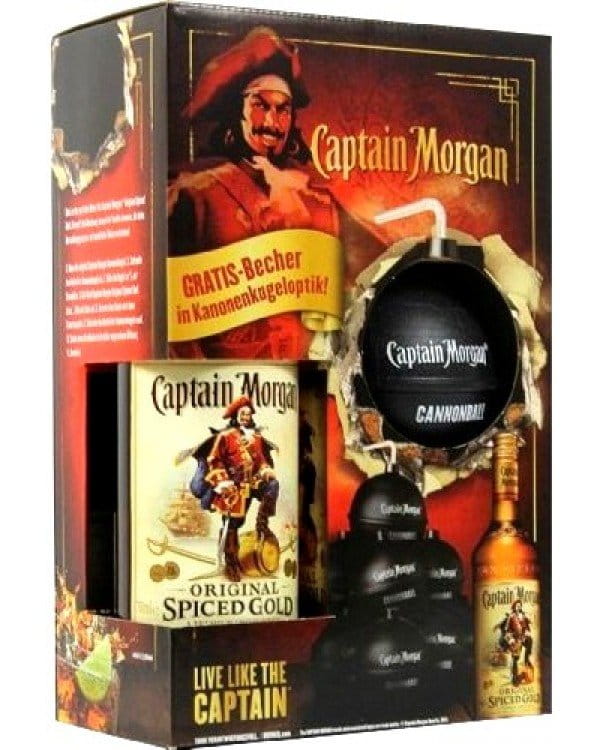 Captain Morgan Spiced + děl.koule 0,7l 35% GB