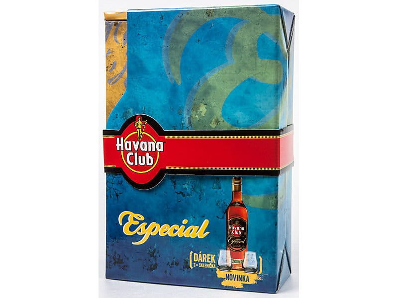 Havana Club Añejo Especial 0,7l 40% + 2x sklo GB 2016