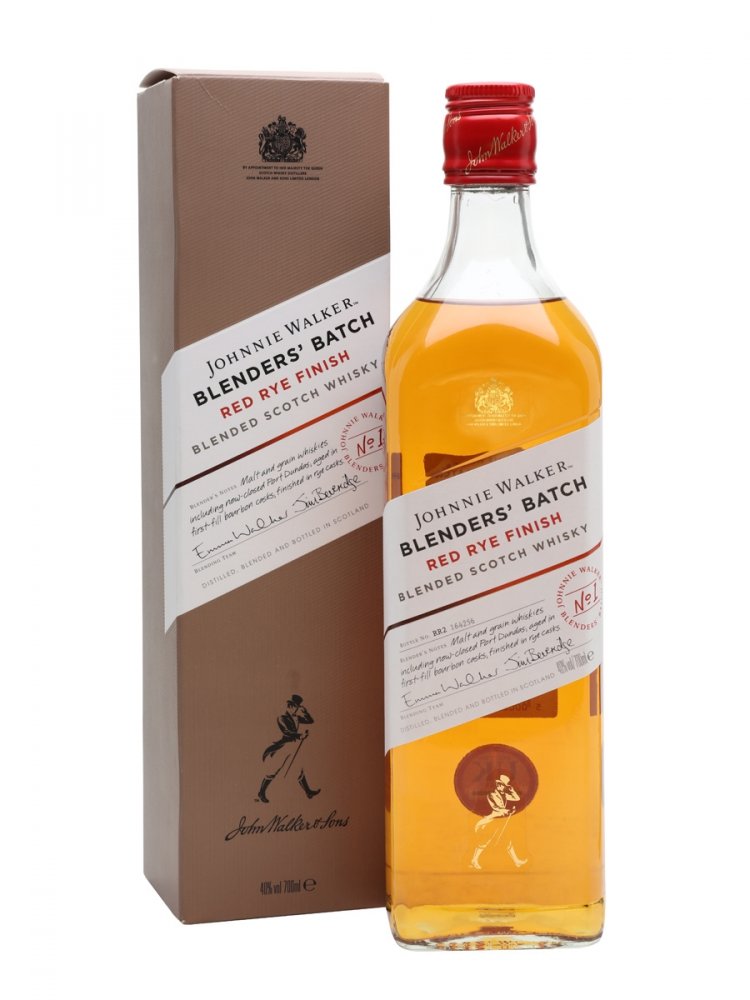 Johnnie Walker Blender's Batch Red Rye Finish 0,7l 40% L.E.