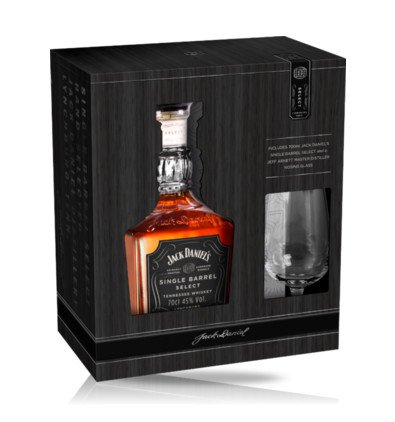 Jack Daniel's Single Barel 0,7l 45% + 1x sklo