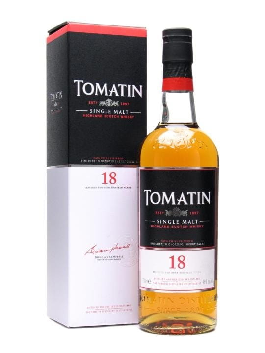 Tomatin 18y 0,7l 46%