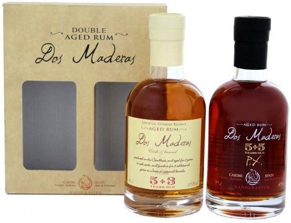 Dos Maderas PX 10yo 40% Rum + Dos Maderas Anejo 5+3 Rum 37,5% set 2 x 0,2l GB