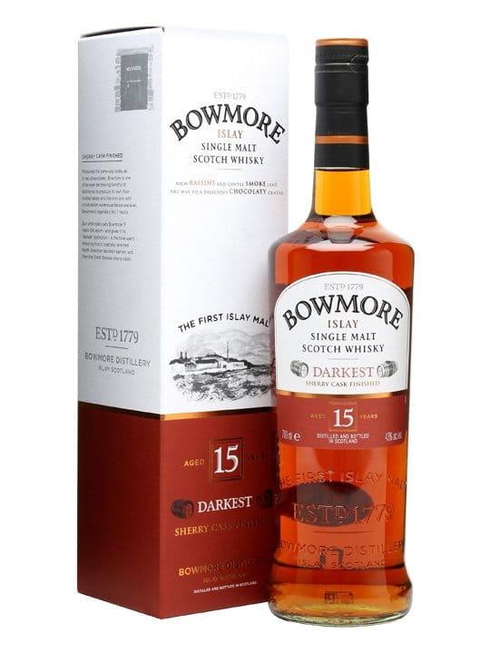 Bowmore Darkest 15y 0,7l 43%