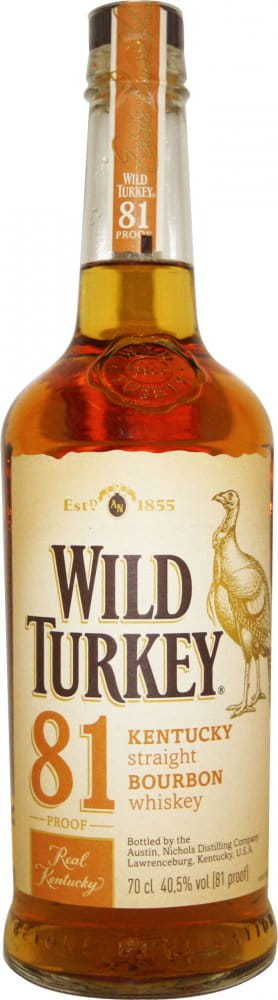 Wild Turkey 81 Proof 8y 0,7l 40.5%