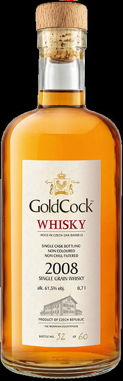 Gold Cock Single Grain 2008 0,7l 61,5%