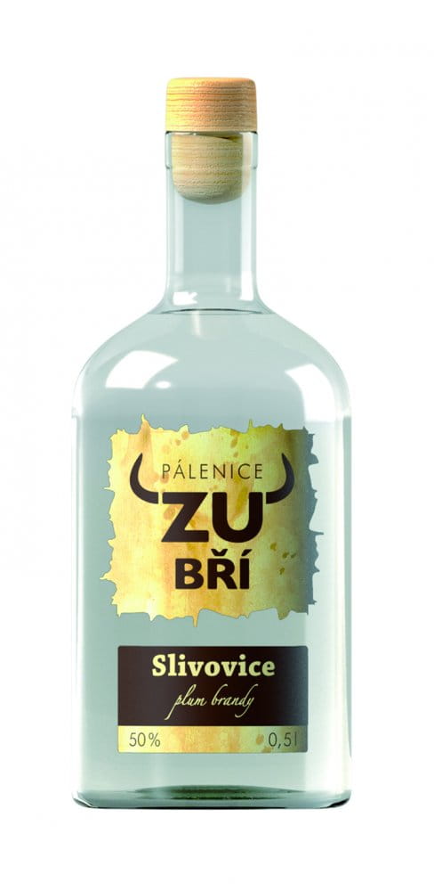 Slivovice Zubří 2014 0,5l 50%