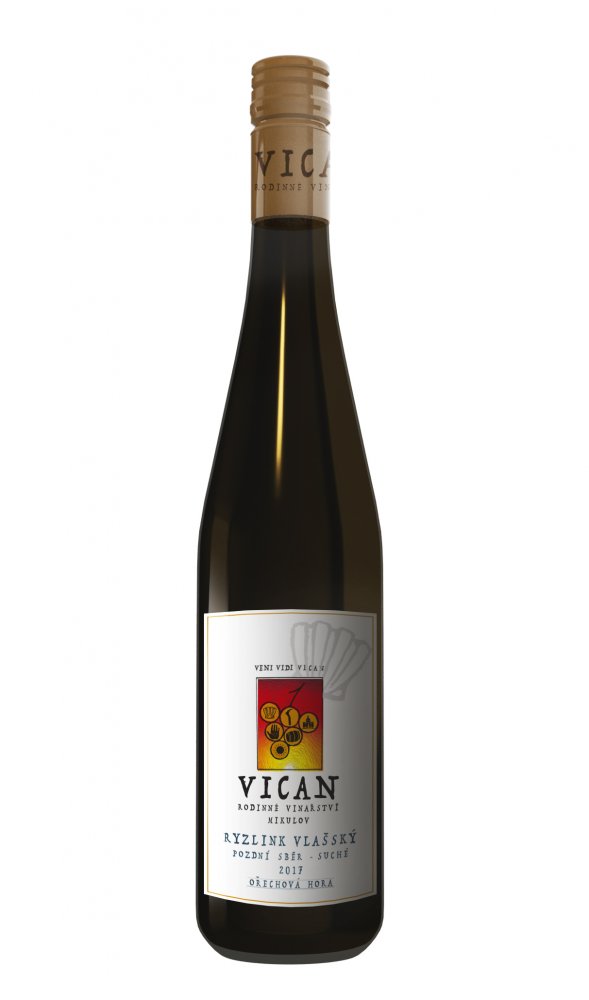 Vican Ryzlink Vlašský 2018 0,75l 13%