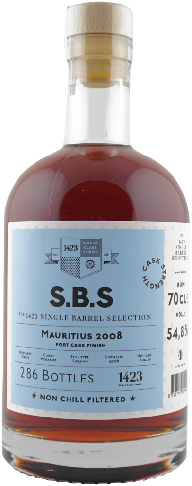 S.B.S Mauritius 2008 0,7l 54,8%
