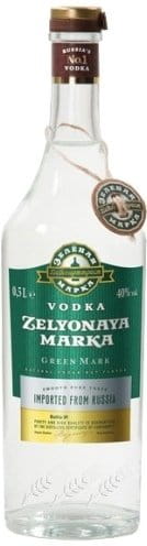 Zelyonaya Marka Vodka Cedr 1l 40%