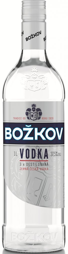 Božkov Vodka 1l 37,5%