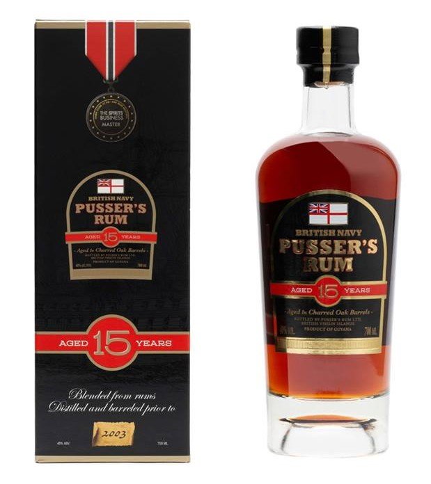 Pusser's British Navy Rum 15y 0,7l 40% GB
