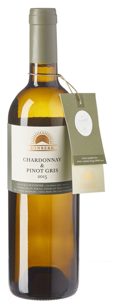 Sonberk Chardonnay&Pinot Gris 0.75l 13.5% Pozdní sběr 2015 0,75l 13,5%