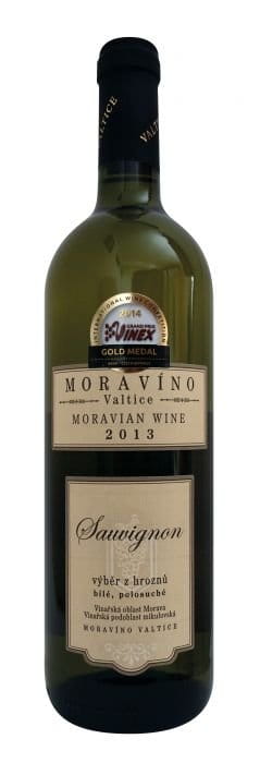 Moravíno Valtice Sauvignon Blanc Pozdní sběr 2015 0,75l 13%