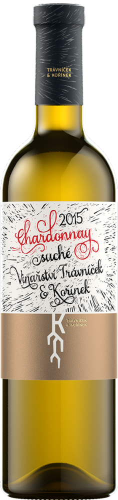 Trávníček & Kořínek Chardonnay Pozdní sběr 2018 0,75l 13%