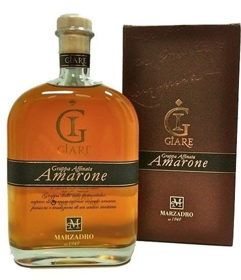 Marzadro Le Giare Grappa Amarone 0,7l 41% GB