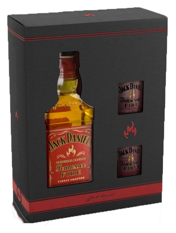 Jack Daniel's Fire 0,7l 35% + 2x sklo GB