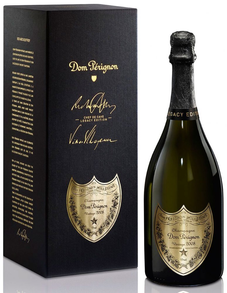 Dom Pérignon Vintage 2008 Chef de Cave Legacy Edition 0,75l 12,5%