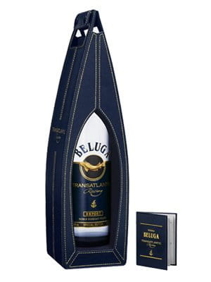 Beluga Transatlantic vodka 0,7l Kožené