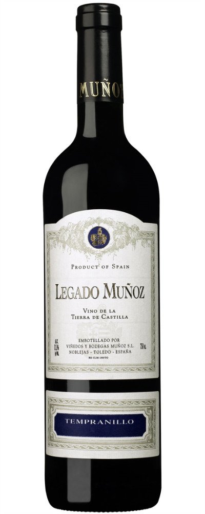 Legado Muñoz Tempranillo 2017 0,75l 14%