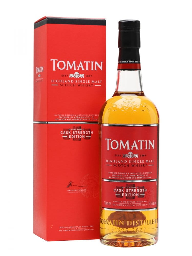 Tomatin Cask Strength 0,7l 57,5%