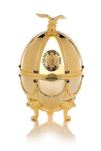 Vodka Imperial Collection Faberge Ei Gold 0,7l 40% GB