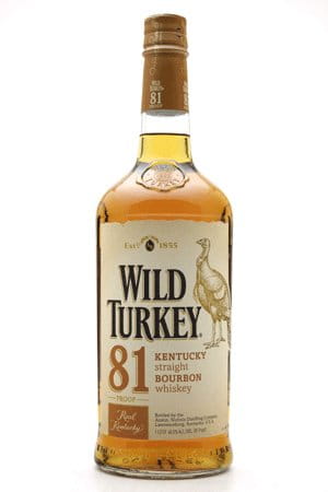 Wild Turkey 81 Proof 8y 1l 40.5%
