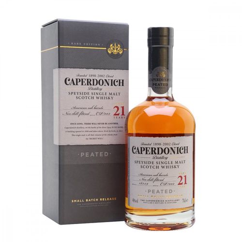 Caperdonich Peated Small batch 21y 0,7l 48% L.E. / Rok lahvování 2019