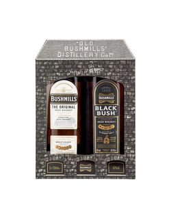 Bushmills Original + Black Bush Gift Box  40,0% 1,4 l