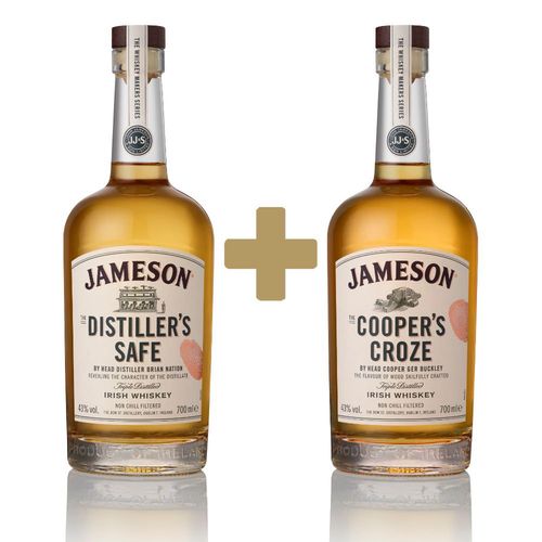 Jameson Makers Series The Distiller's Safe + The Cooper's Croze 2×0,7l 43%