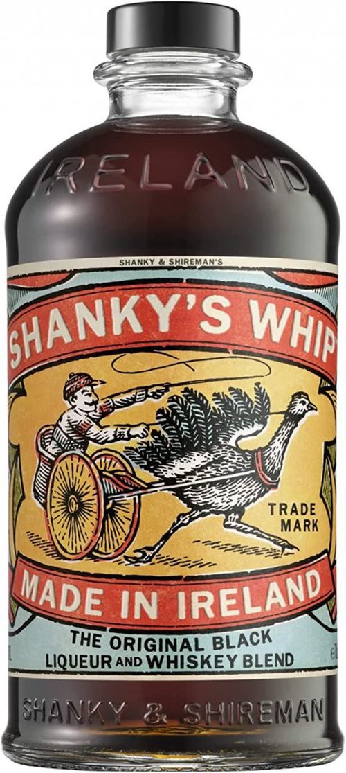 Shanky's Whip Black Irish Whiskey Liqueur 0,7l 33%