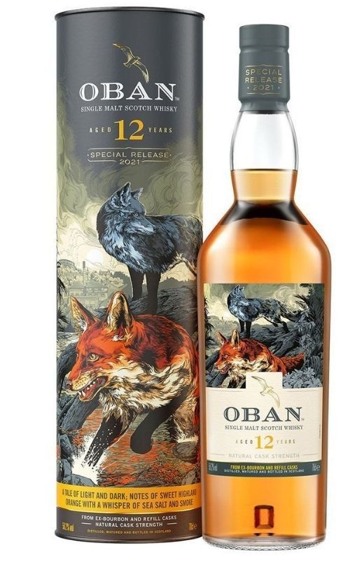 Oban 12y 0,7l 56,2% Tuba / Rok lahvování 2021