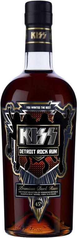 KISS Detroit Rock Rum 0,7l 45%