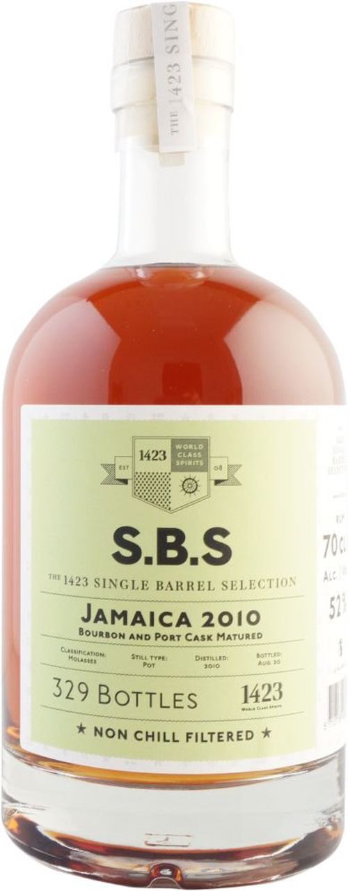 S.B.S. Jamaica 10y 2010 0,7l 52%