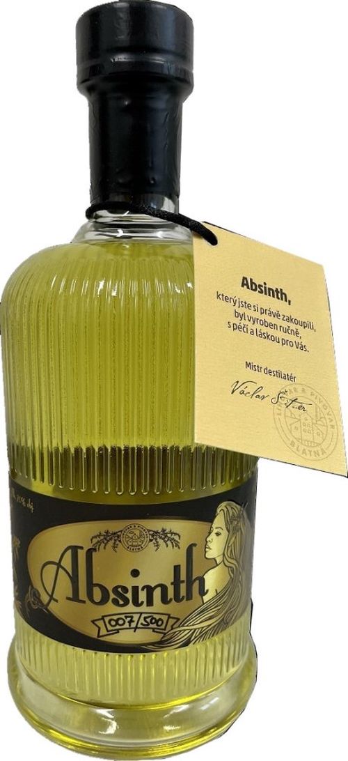 Absinth Blatná 0,5l 70% L.E.