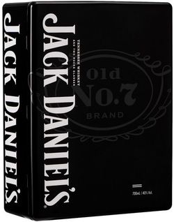 Jack Daniel's No.7 0,7l 40% + 2x sklo 2022 Plech
