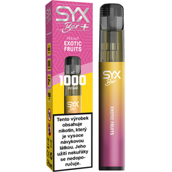 Elektronická cigareta jednorázová Syx Bar+ 1000 Exotic Fruits 16,5mg/ml