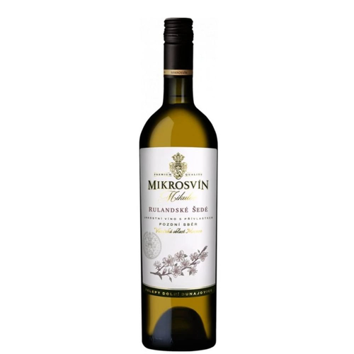 Mikrosvín Mikulov Rulandské Šedé Pozdní sběr 2024 0,75l 13%