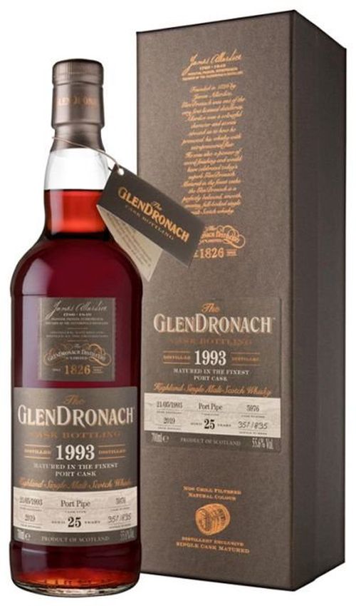 GlenDronach 25y 1993 0,7l 55,6% GB L.E. / Rok lahvování 2019