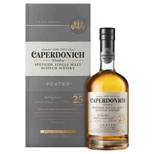 Caperdonich Peated Small batch 25y 0,7l 53% L.E.