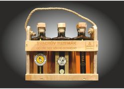 Svach Tuzemák dárková sada 3×0,2l 38%